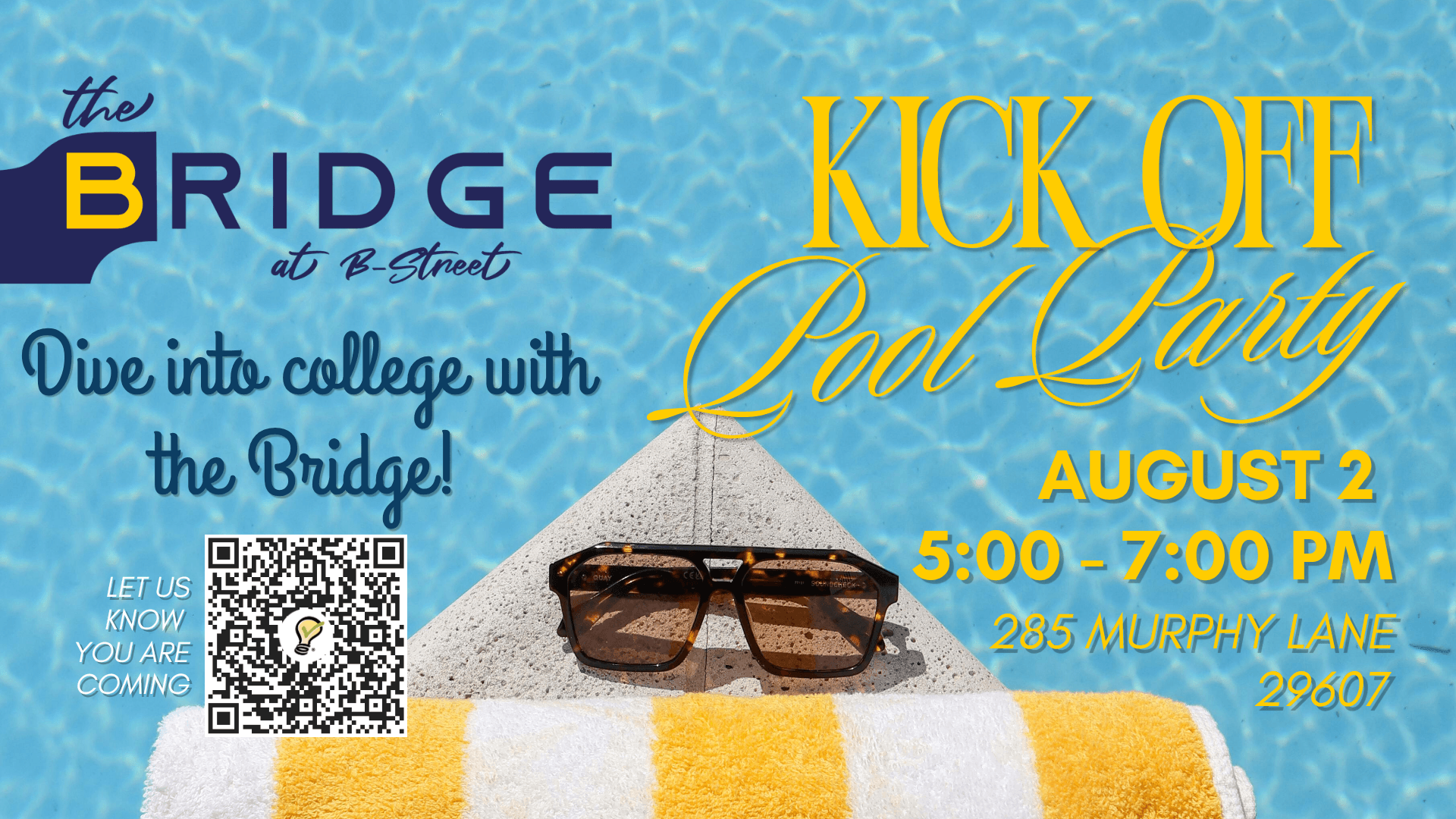 Bridge Kick Off Pool Party