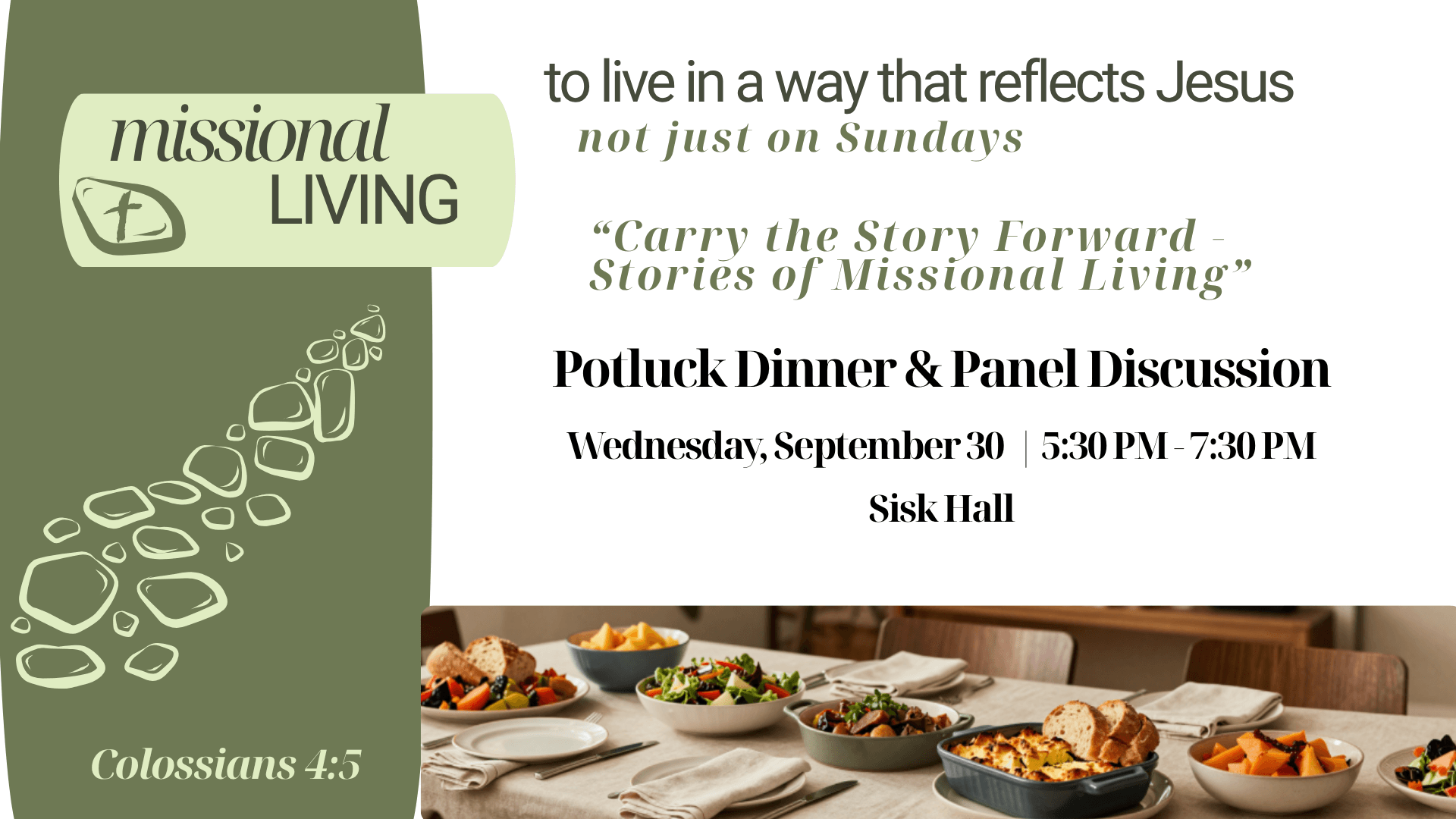Potluck Dinner